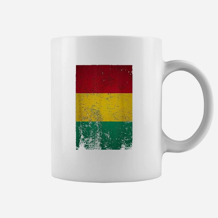 Grunge Guinea Flag Vintage Conakry West Africa Guinean Gift Coffee Mug