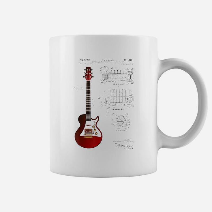 Guitar Patent Guitarist Vintage Guitar Coffee Mug