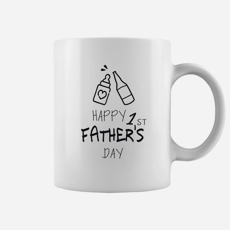 Happy 1st Father s Day Gift For Dad And Grandpa Coffee Mug