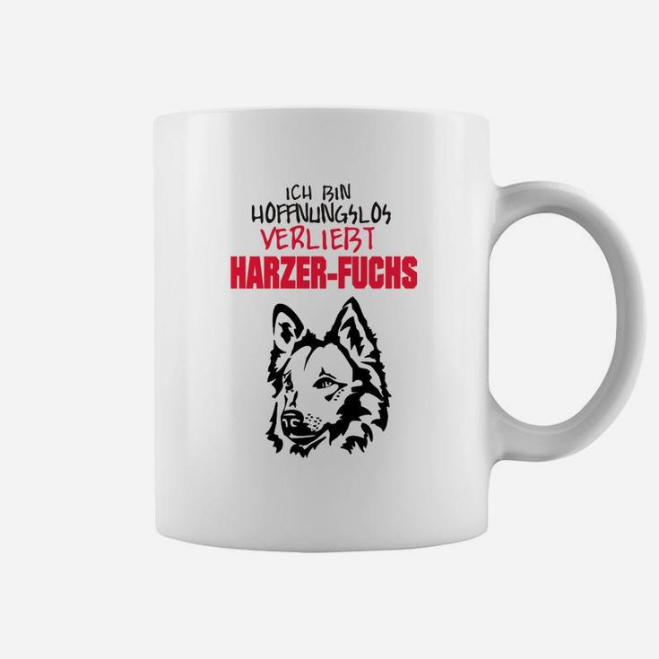 Harzer Fuchs Verliebt Tassen, Herren Tee für Hundefreunde