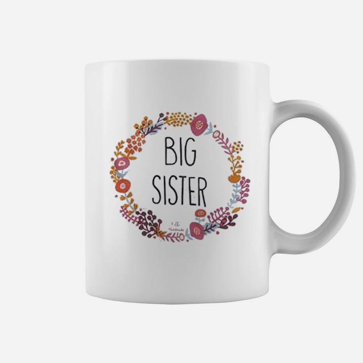 Hello Handmade Big Sister Soft Surprise Baby Birth Announcement Coffee Mug