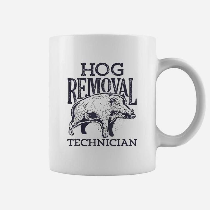 Hog Removal Technician Boar Hunting Vintage Pig Gift Coffee Mug