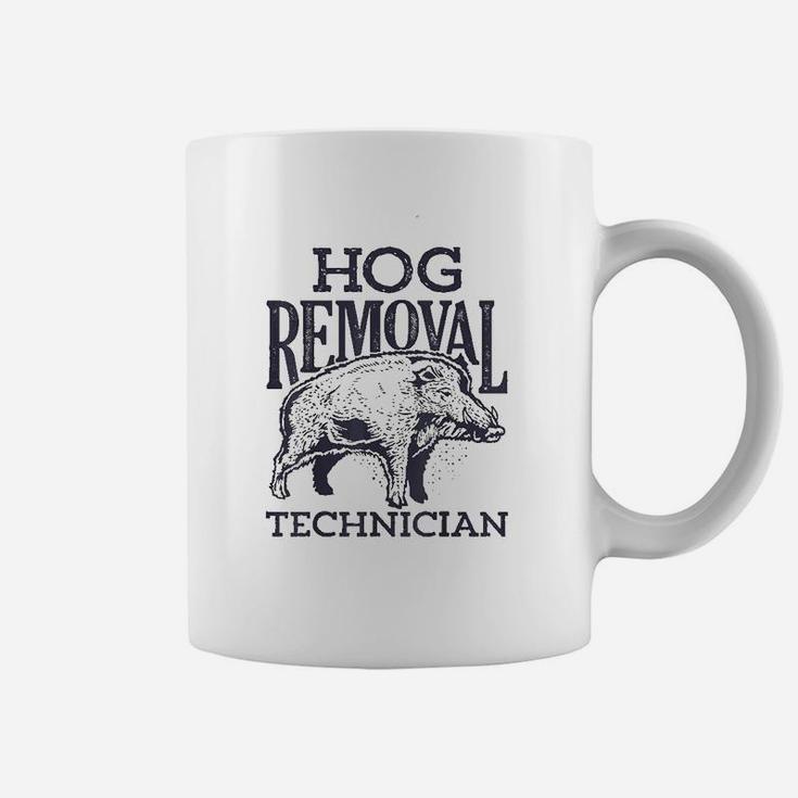 Hog Removal Technician Boar Hunting Vintage Pig Gift Coffee Mug