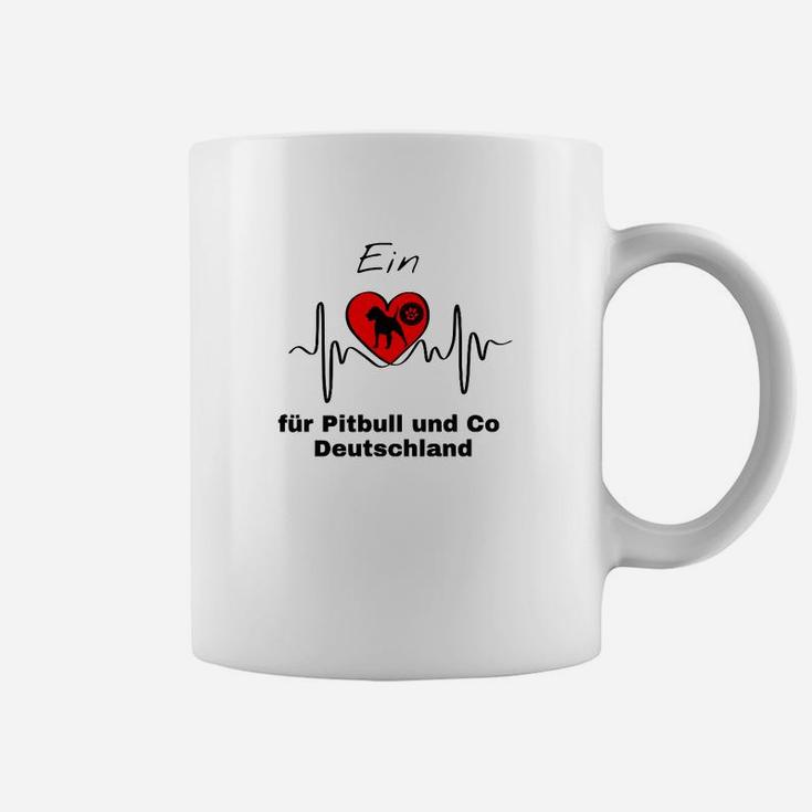 Hundeherz Tassen für Pitbull Liebhaber, Tierfreunde Tee in Deutschland