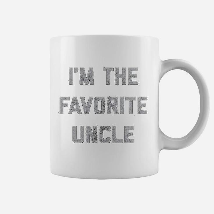 I Am The Favorite Uncle Funny Family Niece Nephew Coffee Mug