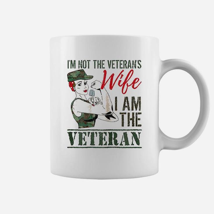 I Am The Veteran And Veterans Wife Veterans Gift Coffee Mug