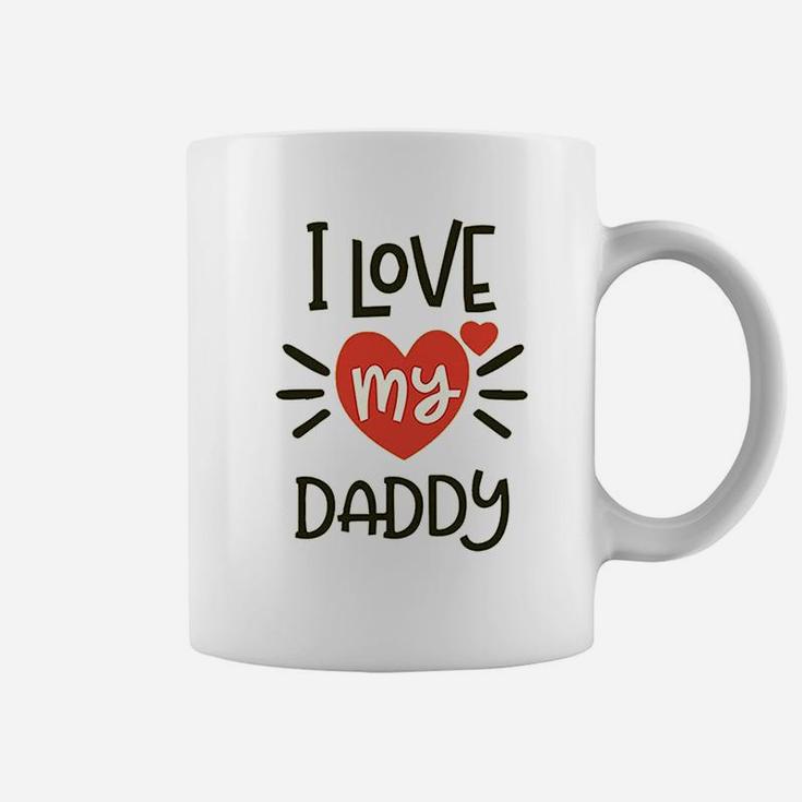 I Heart My Daddy Love Dad, best christmas gifts for dad Coffee Mug