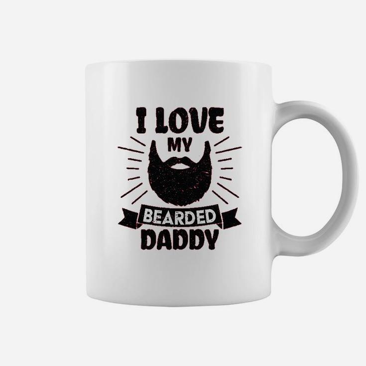 I Love My Bearded Daddy, dad birthday gifts Coffee Mug