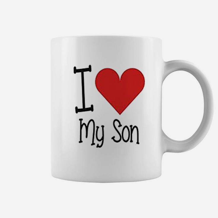 I Love My Daddy I Love My Son Father Kid Matching Coffee Mug