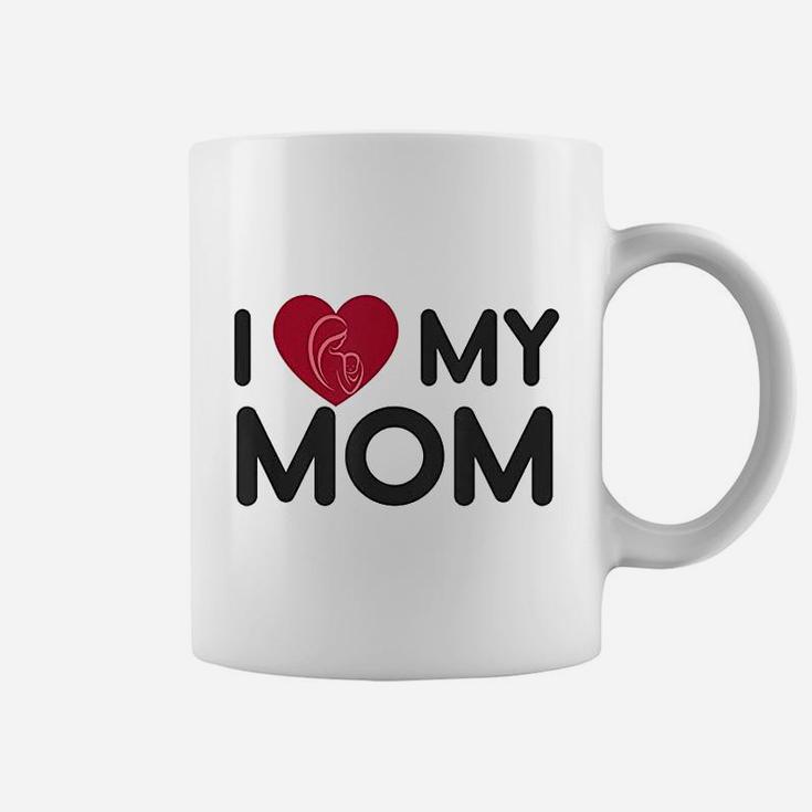 I Love My Mom Mothers Day Mama Gift Coffee Mug