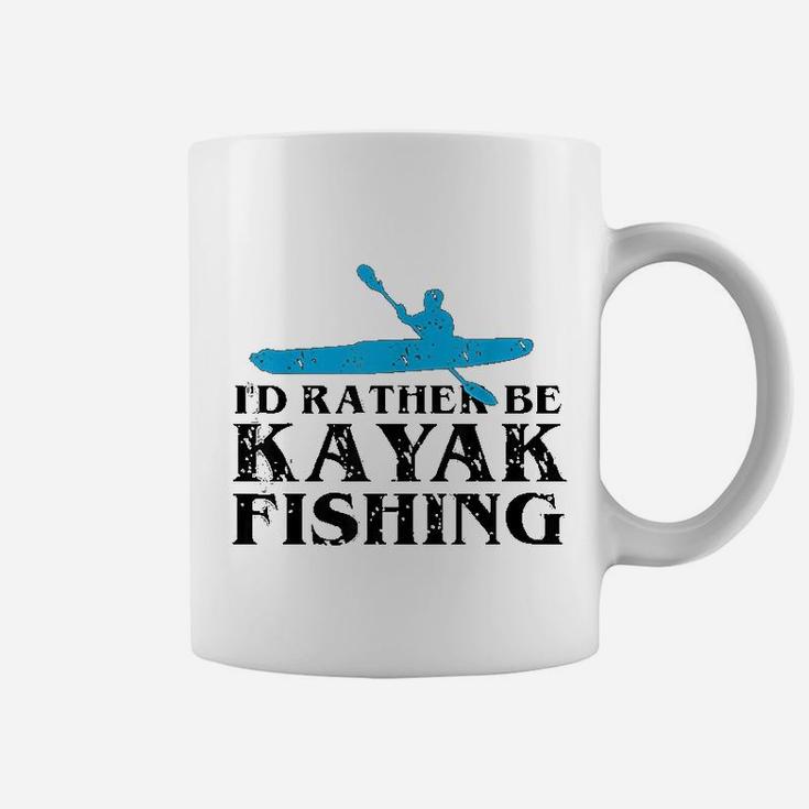 Id Rather Be Kayak Fishing | Cute Love To Kayak Coffee Mug