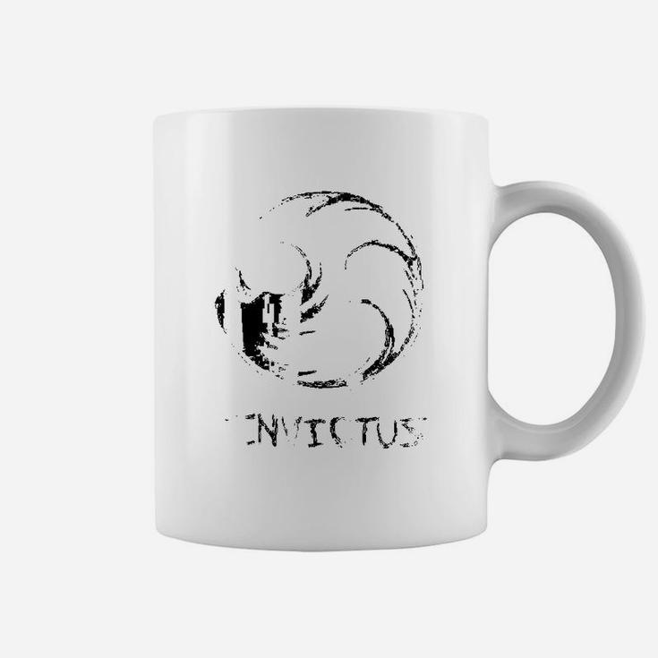 Invictus Unconquerable With Rising Phoenix Coffee Mug