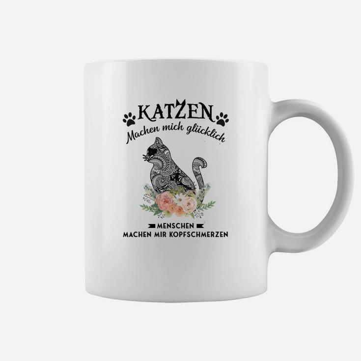 Katzen Machen Mich Glücklich Tassen