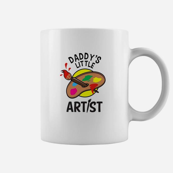 Kids Art Boys Girls Daddys Little Artist Coffee Mug