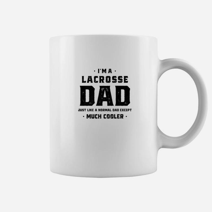 Lacrosse Dad For Men Fathers Day Gift Daughter Son Coffee Mug
