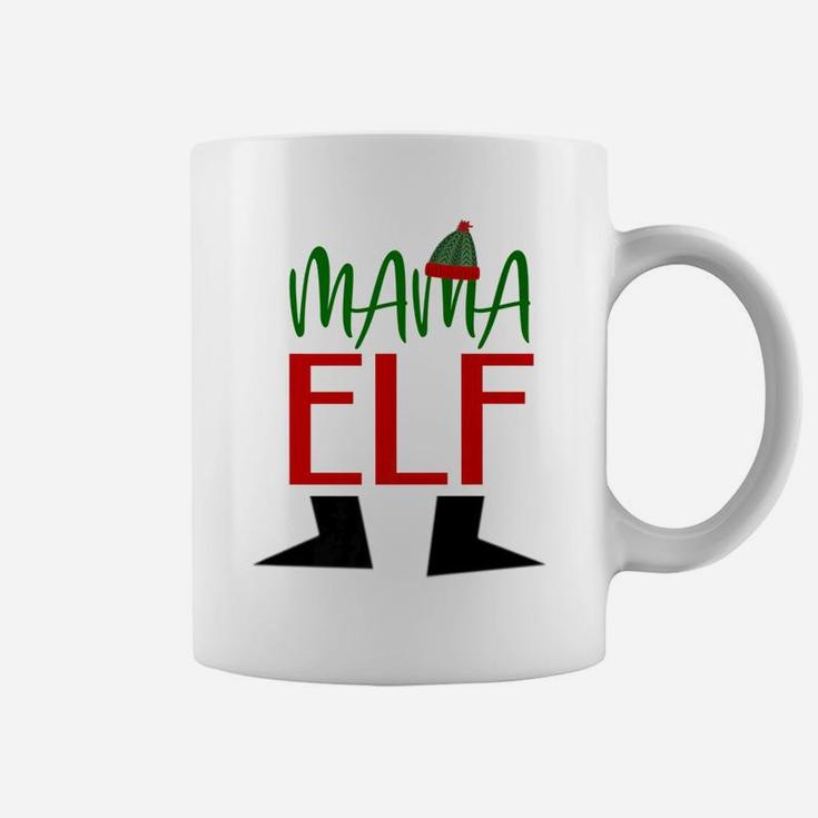 Mama Elf Chirstmas Coffee Mug