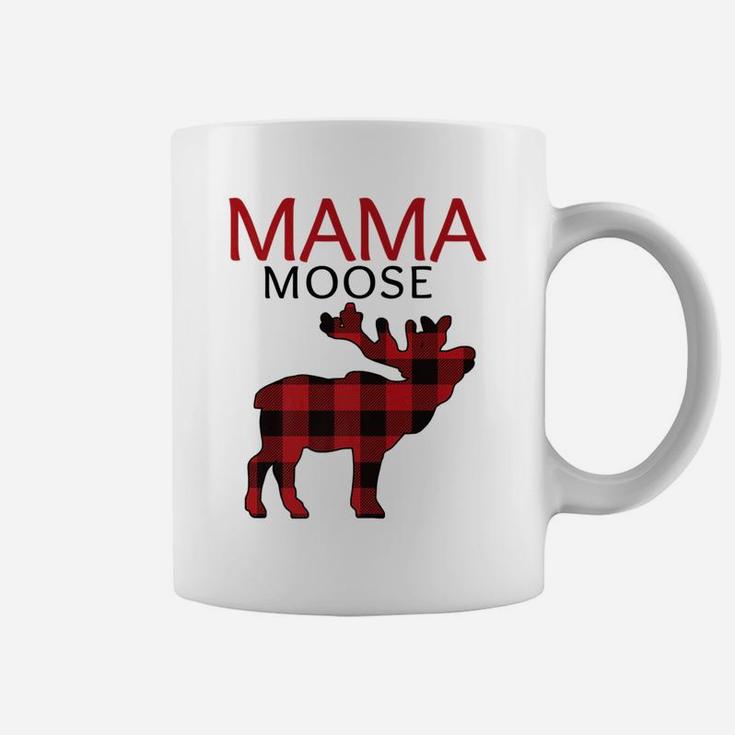 Mama Moose Matching Family Christmas Plaid Pajama Tee Coffee Mug
