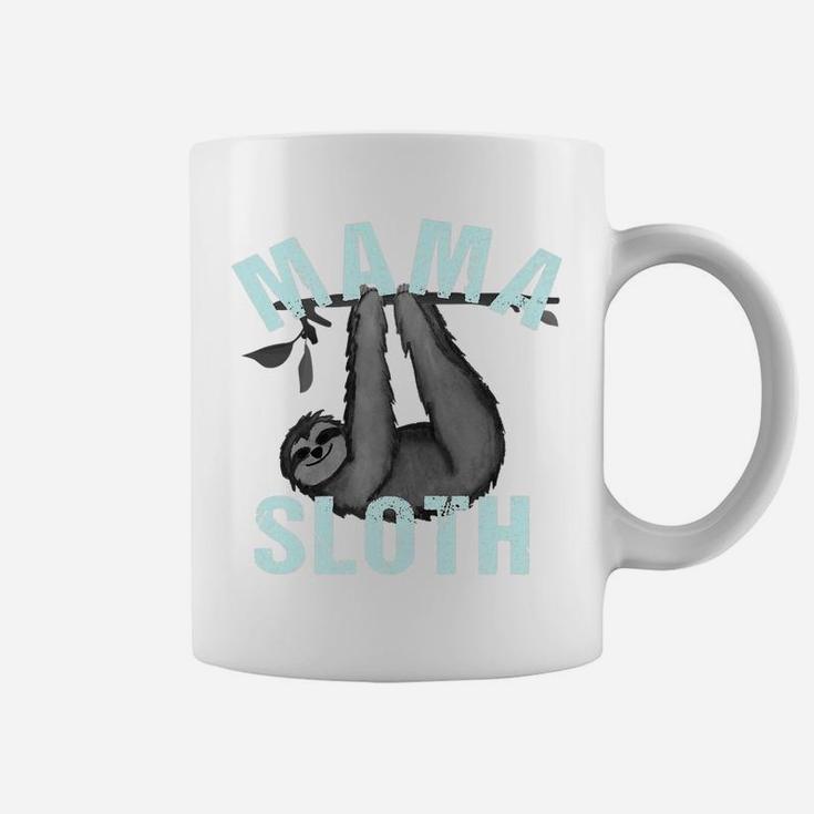 Mama Sloth Funny Sloth Coffee Mug