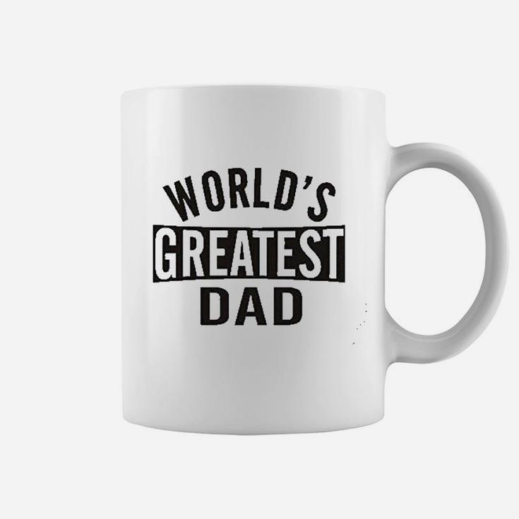 Men Worlds Greatest Dad Fathers Day Coffee Mug