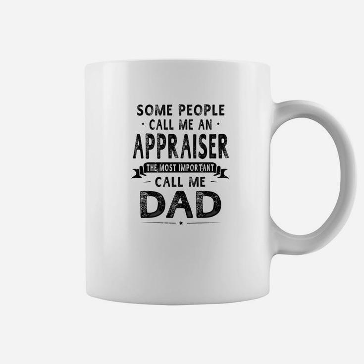 Mens Appraiser Dad Fathers Day Gifts Father Daddy Coffee Mug