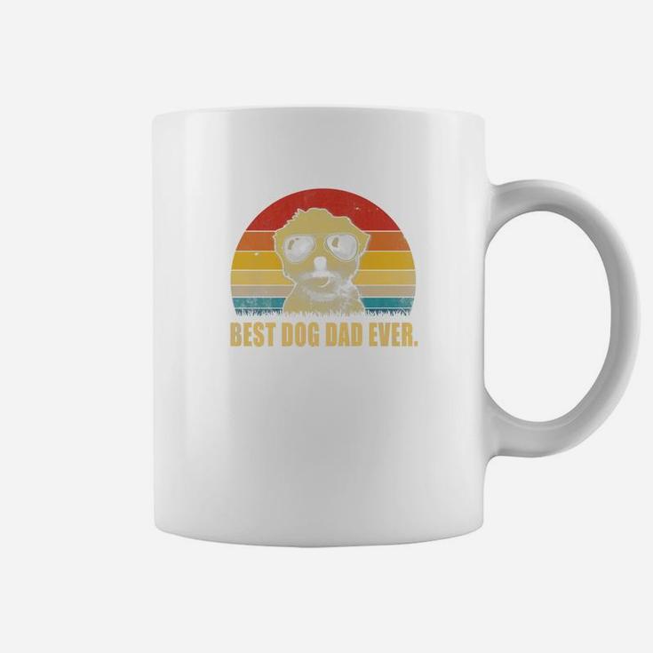 Mens Best Dog Dad Ever Maltese Daddy Father Gift Men Coffee Mug
