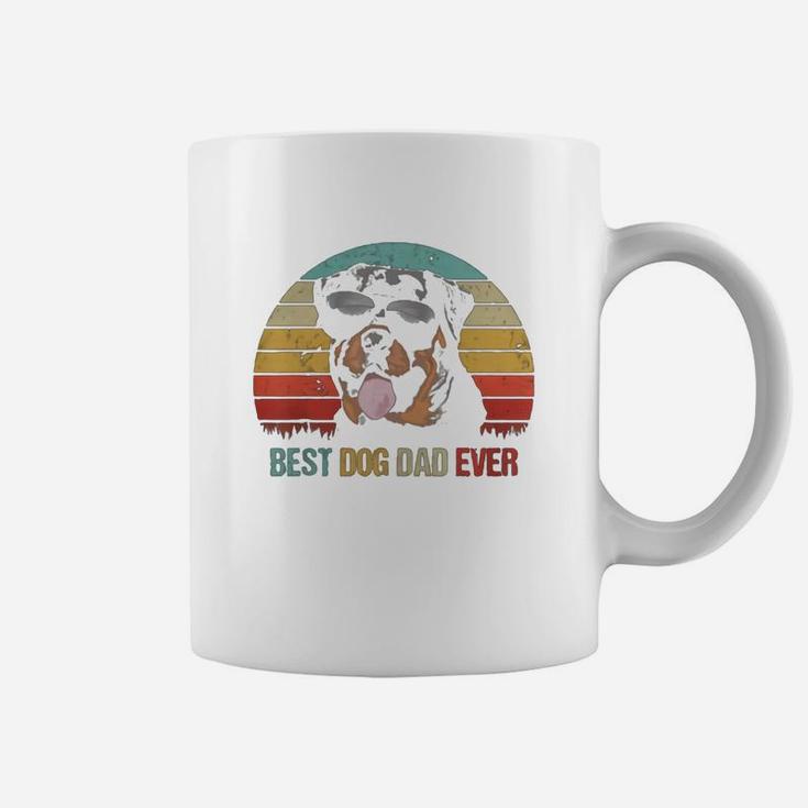 Mens Best Dog Dad Ever Rottweiler Fathers Day Gifts For Dad Coffee Mug