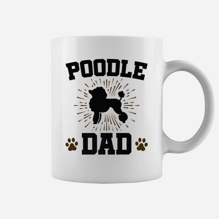 Mens Poodle Dad Poodles Dog Gifts For Men Coffee Mug