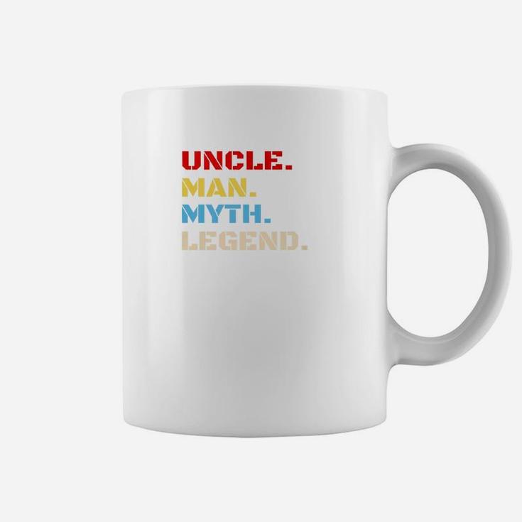 Mens Uncle Man Myth Legend Gift For Father Dad Papa Coffee Mug