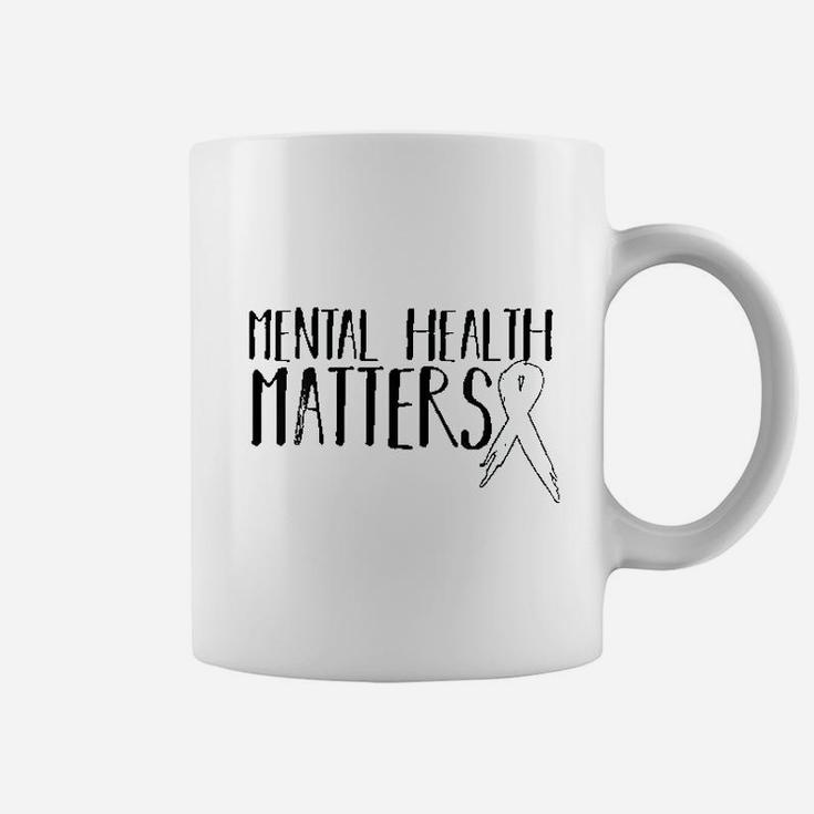 Mental Health Matters Gift Mental Health Awareness Design Coffee Mug