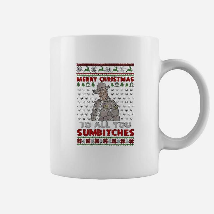 Merry Christmas To All You Ugly Christmas Funny Coffee Mug