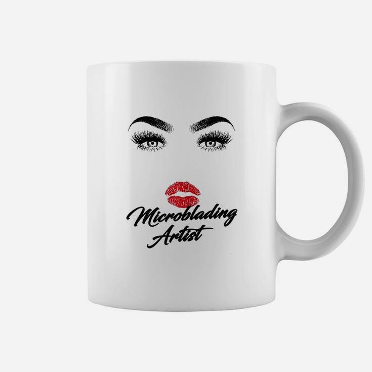 Microblading Brow Artist Design For Makeup Artist Coffee Mug