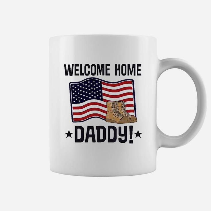 Military Daddy Welcome Home, best christmas gifts for dad Coffee Mug