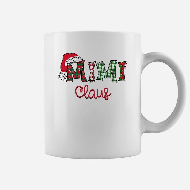 Mimi Claus Christmas Santa Claus Hat Grandma Gift Coffee Mug