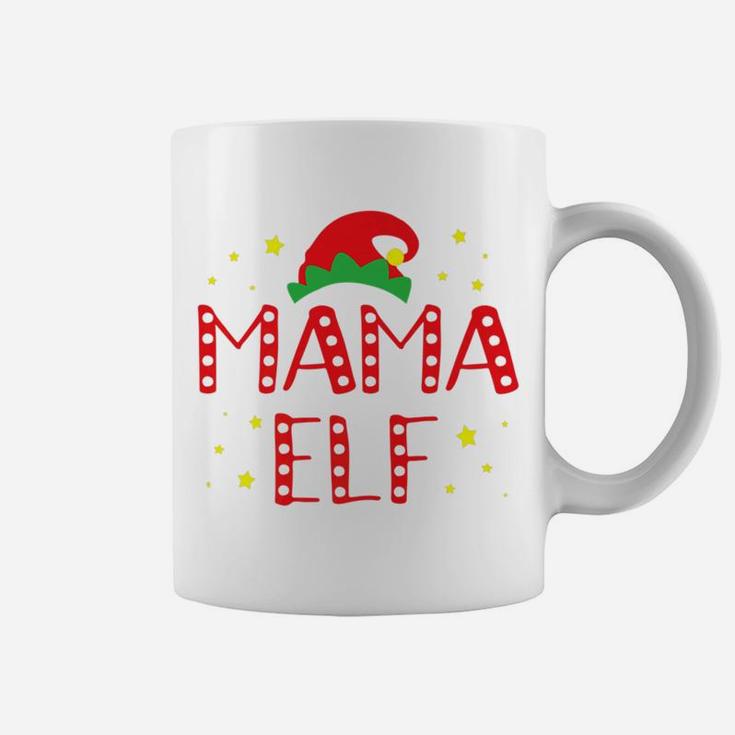Mom Elf Mama Elf For Mom Elf Christmas Elf Coffee Mug