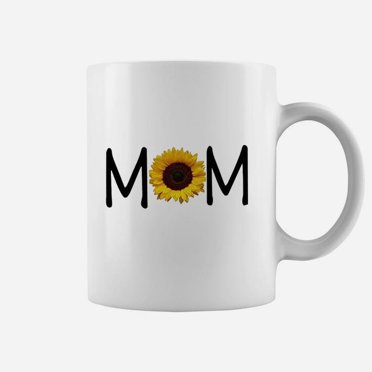 Mom Sunflower Art Coffee Mug
