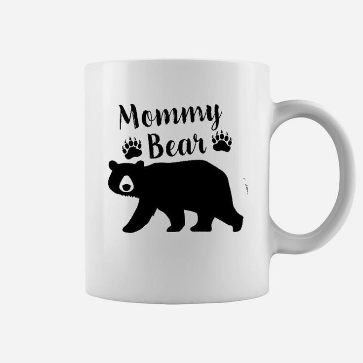 Mommy Bear In Black Coffee Mug