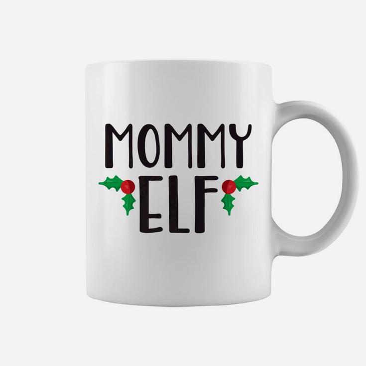 Mommy Elf Cute Funny Family Christmas Elf Coffee Mug