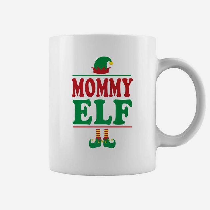 Mommy Elf Funny Elf Ugly Christmas Family Coffee Mug