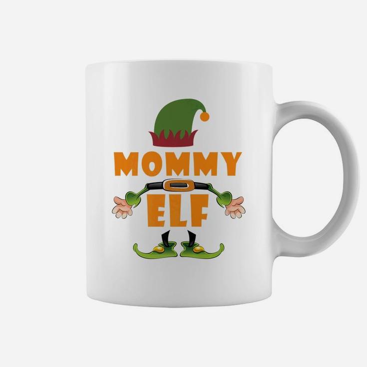 Mommy Elf Matching Family Group Christmas (2) Coffee Mug