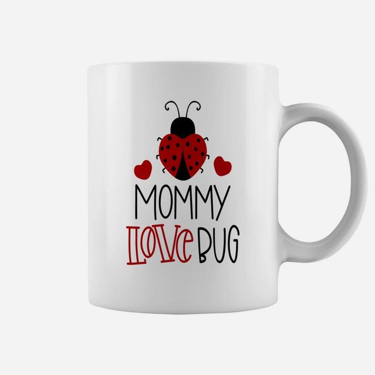 Mommy Love Bug Ladybug Valentines Day Coffee Mug