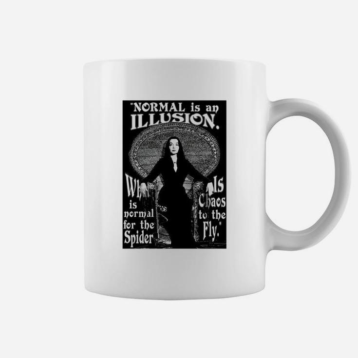Morticia Addams-"normal Is An Illusion" Coffee Mug