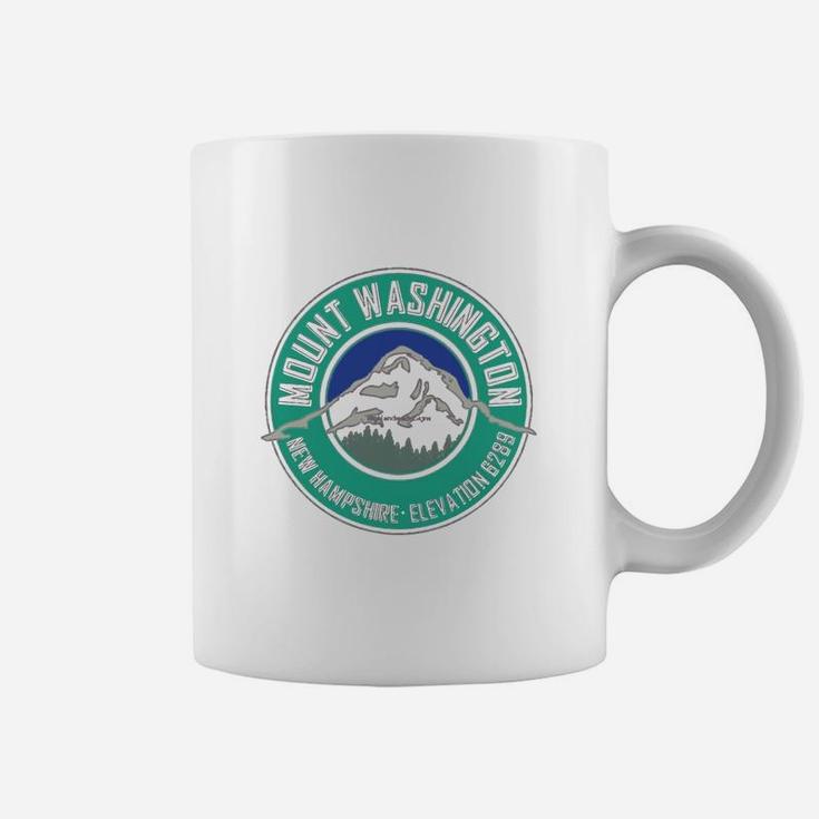 Mount Washington New Hampshire Mountain Climbing Hiking Explore Teal Graphic Tshirt Christmas Ugly Sweater Coffee Mug