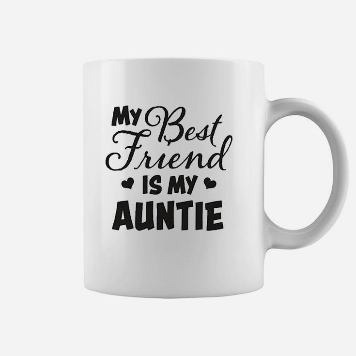 My Best Friend Is My Auntie With Hearts, best friend gifts Coffee Mug