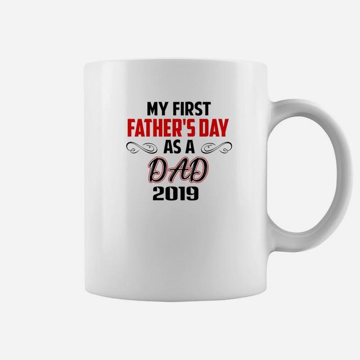 My First Fathers Day As A Dad 2019 Fathers Day Gift Premium Coffee Mug