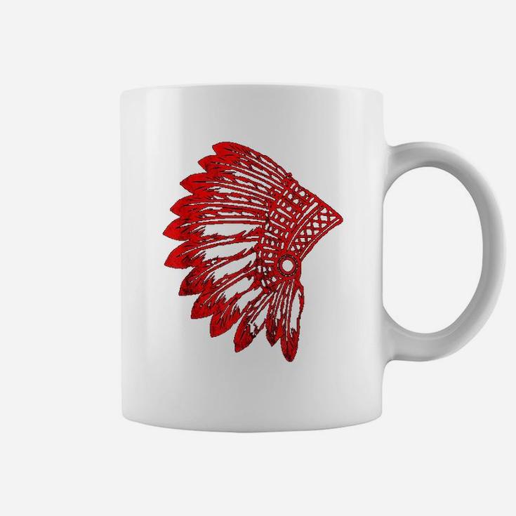 Native American Feather Headdress Indian Chief Tribes Pride Coffee Mug ...