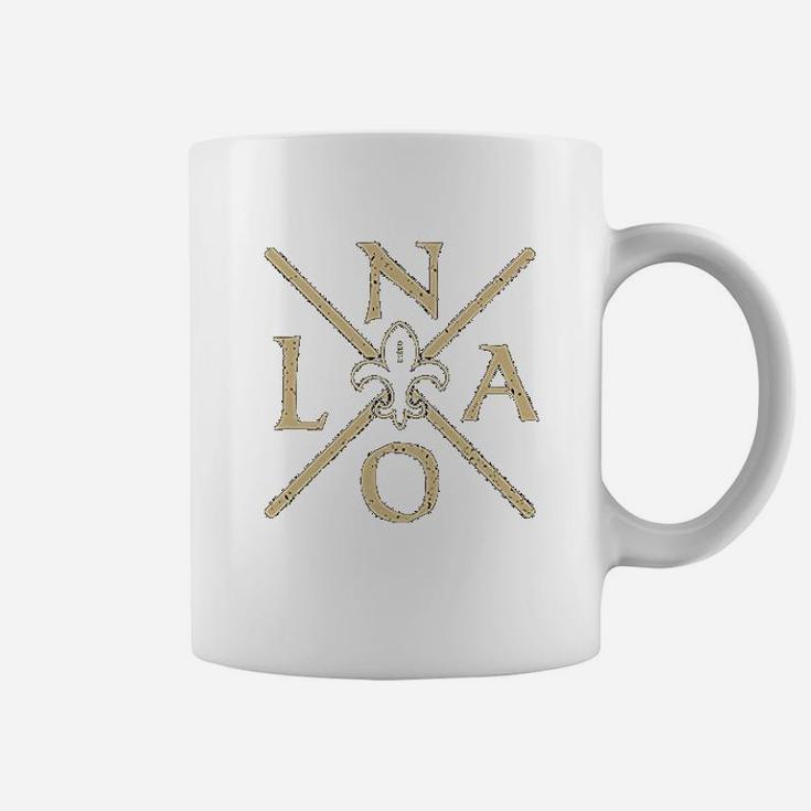 New Orleans Football Vintage Louisiana Nola Retro Coffee Mug