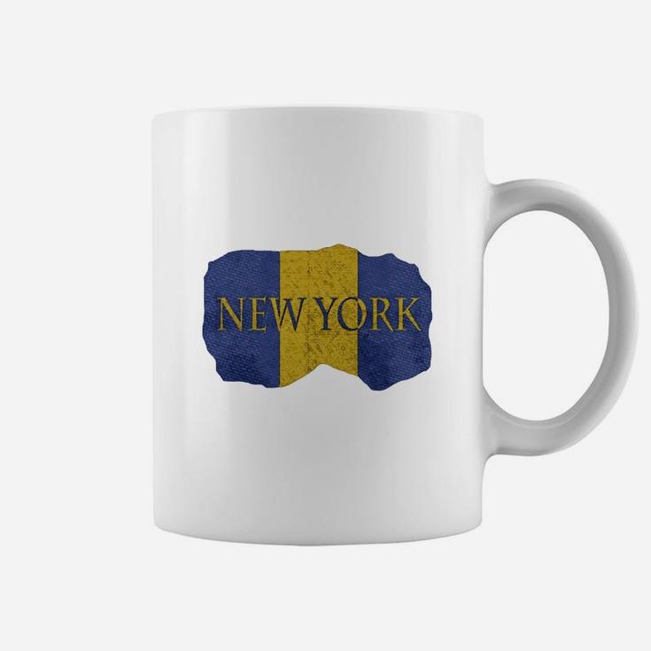 New York Barbados Flag Coffee Mug