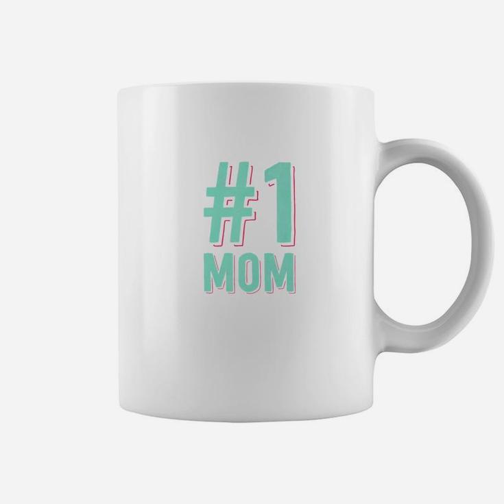 Number One Mom Mothers Day Gifts For Wife Aunt Mommy Coffee Mug