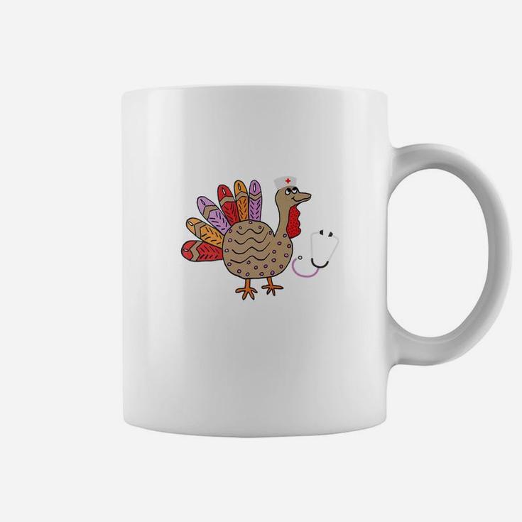 Nurse Thanksgiving Turkey November Coffee Mug