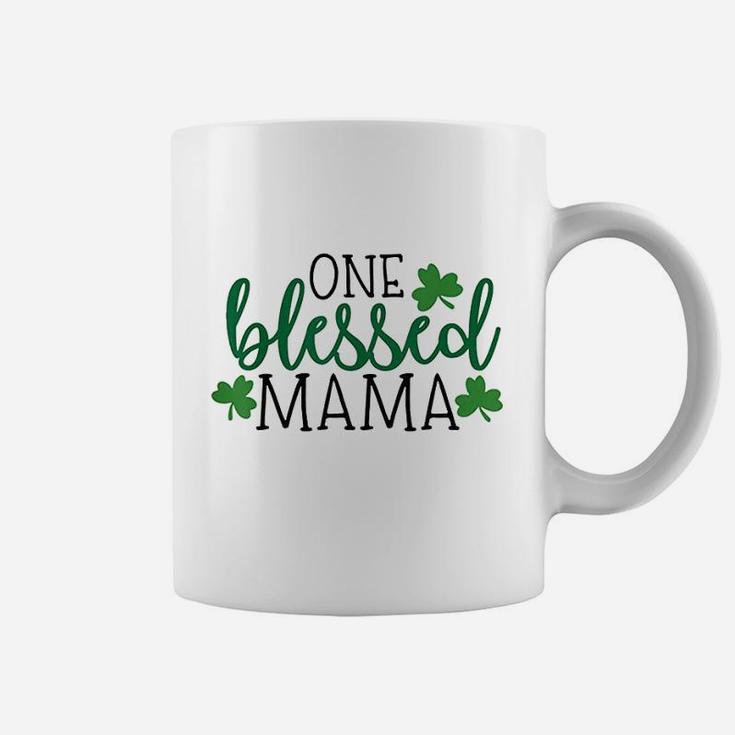 One Blessed Mama Lucky Mama Coffee Mug